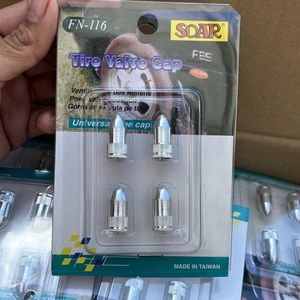 Universal tire valve cap bundle